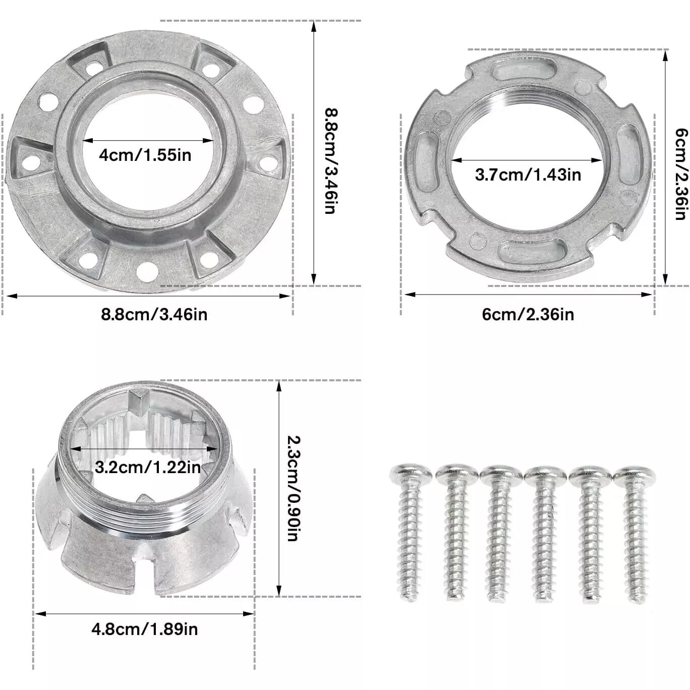 W10324651 Washer Basket Drive Hub Kit For Whirlpool Kenmore Maytag Washers