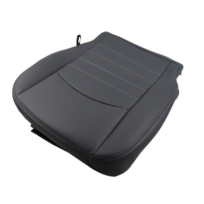 Driver Bottom Seat Cover Dark Gray For 2013-18 Dodge Ram 1500 2500 Work Truck ST