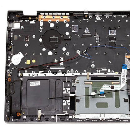 For Dell Inspiron 15Pro 5510 5515 Palmrest Backlit Keyboard Touchpad 06P0TG Gray