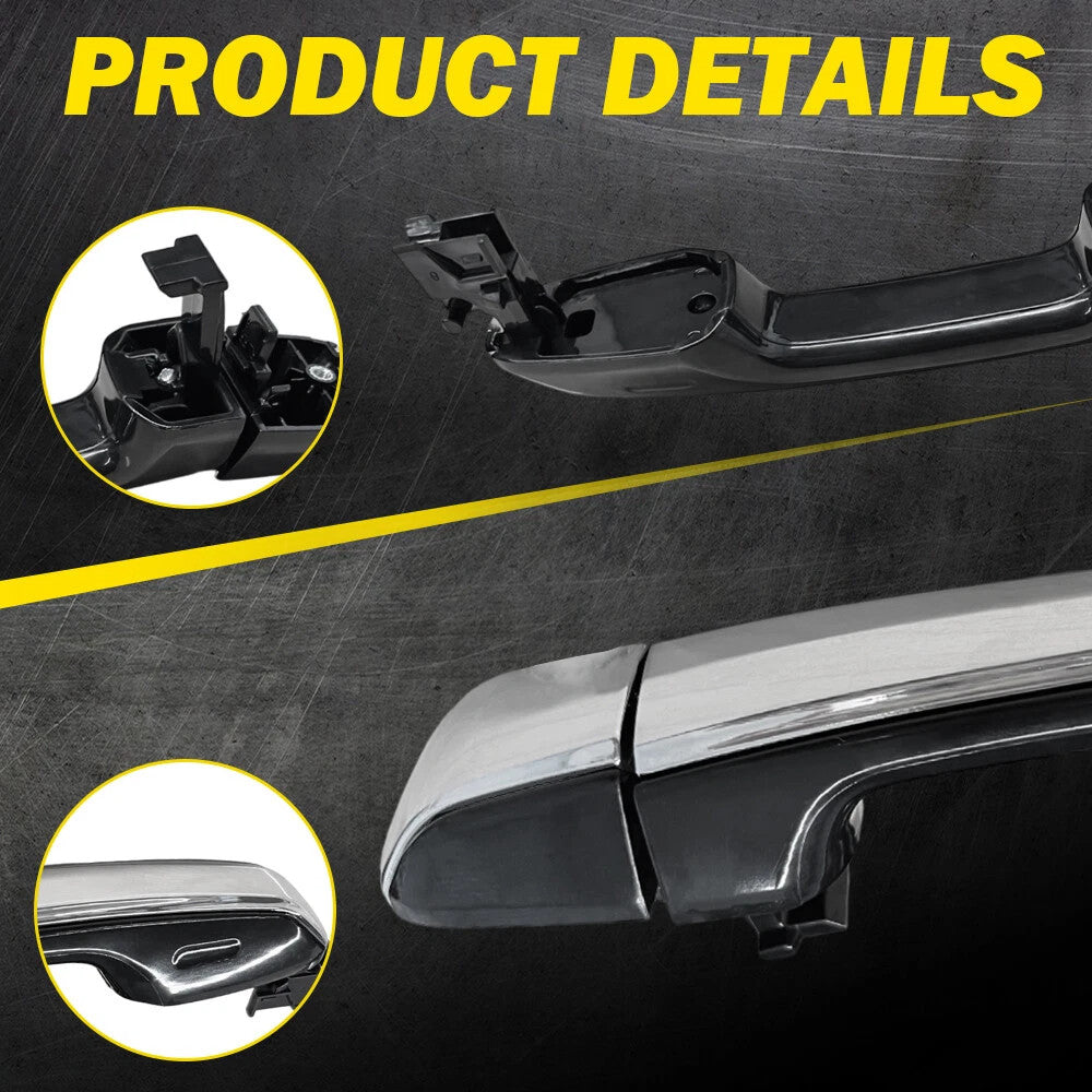 2X Rear Exterior Door Handle Left+Right 69210-60170 For 2010-20 Toyota 4Runner K