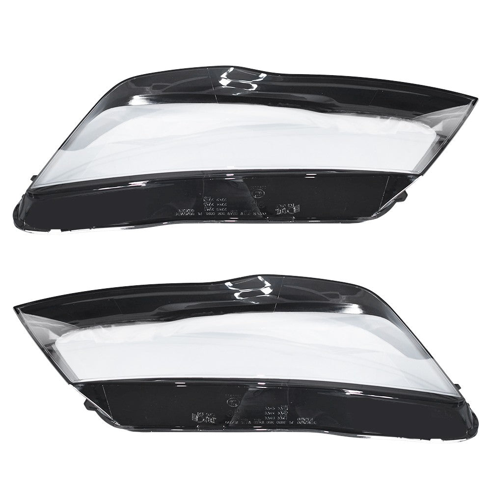 For 2012-2015 Audi A7 S7 RS7 Left & Right Front Headlights Headlamps Lens Covers
