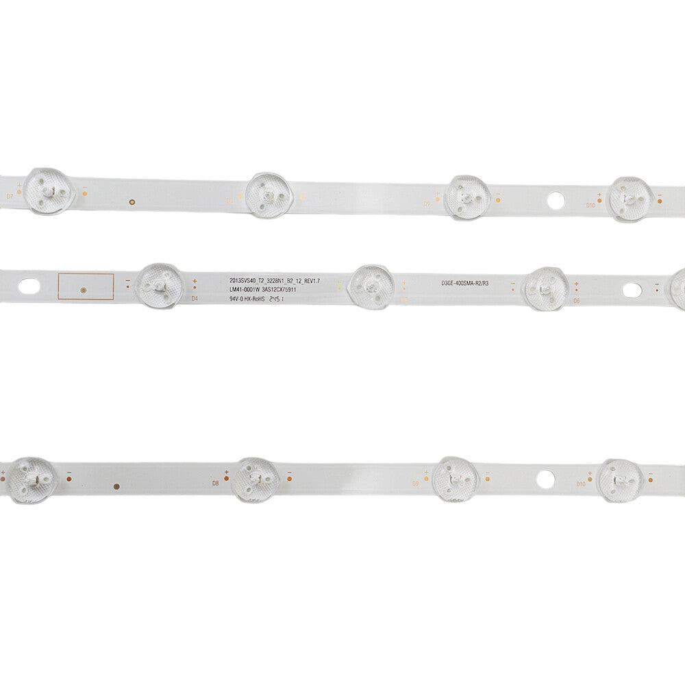 LED Strip for Samsung UE40h5303 D3GE-400SMA-R2 D3GE-400SMB-R2 BN96-28766A 28767A
