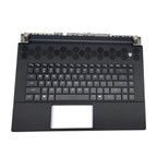 New Palmrest For Alienware M16 R1 Keyboard W/Backlit Black Upper Case 0CGM3Y US