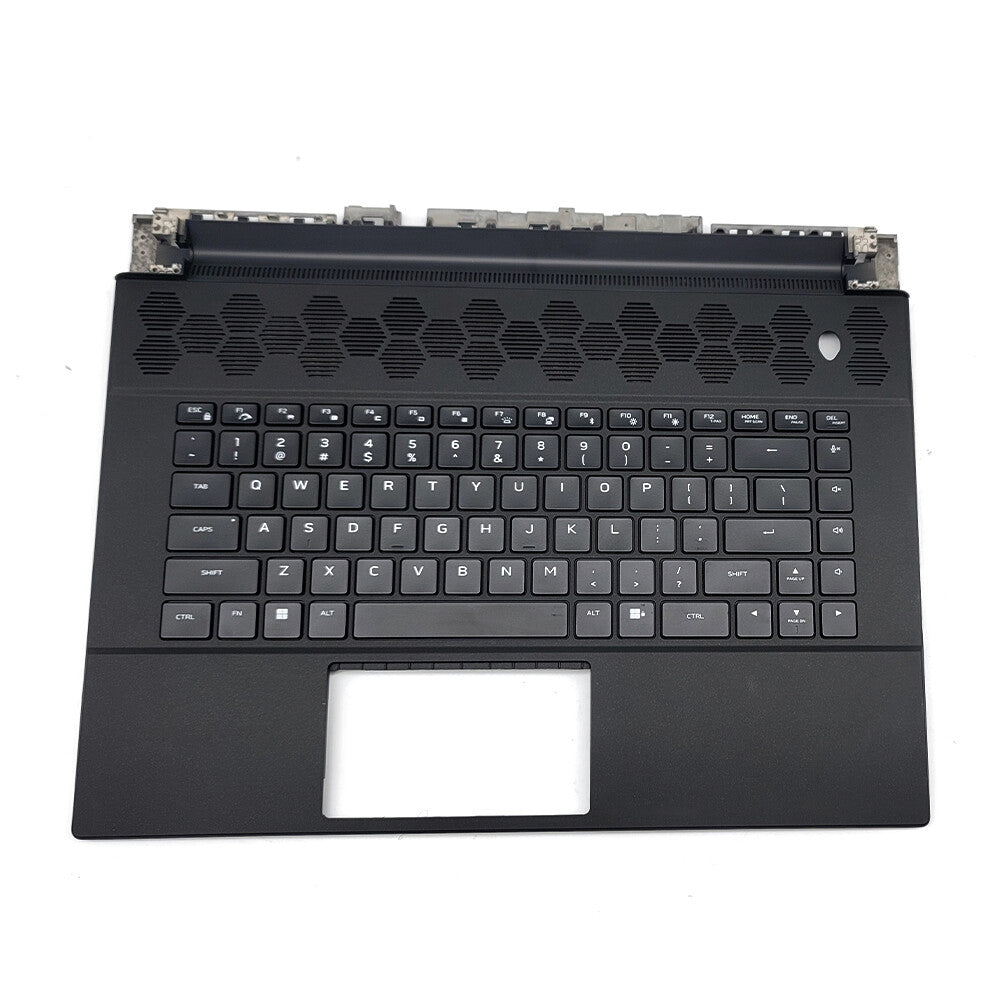 New Palmrest For Alienware M16 R1 Keyboard W/Backlit Black Upper Case 0CGM3Y US