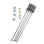 W11217817 Washer Suspension Rod Kit 4 Pack for Whirlpool for Maytag 4844566