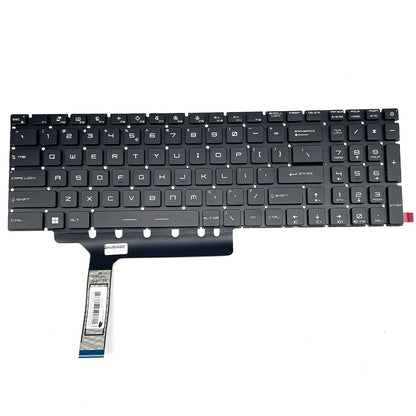For MSI GE76 Raider 10UG 10UH 11UG 11UH 11UE MS-17K3 GP76 Keyboard W/RGB Backlit
