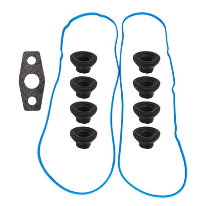 For Chevy GMC 4.8/5.3/6.0/6.2/7.0L Valve Cover Graphite Gasket Set Grommets Kit