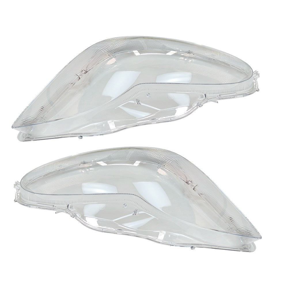 For 2006-11 Mercedes Benz W219 CLS350 CLS500 CLS550 A Pair Headlight Lens Cover