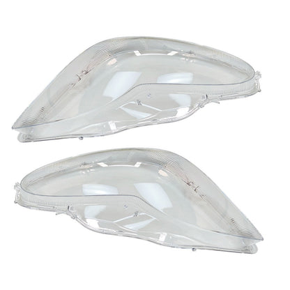 For 2006-11 Mercedes Benz W219 CLS350 CLS500 CLS550 A Pair Headlight Lens Cover