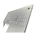 Silver 15.6" Palmrest Case Backlit Keyboard 06XCC3 For Dell Inspiron 15 5505 US