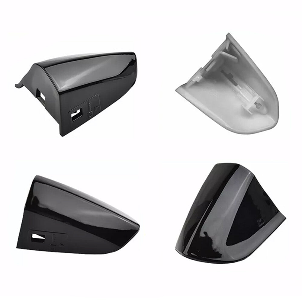 Driver Door Handle Key Lock Cap Hole Cover Bezel For Ford Mustang 2015-2022