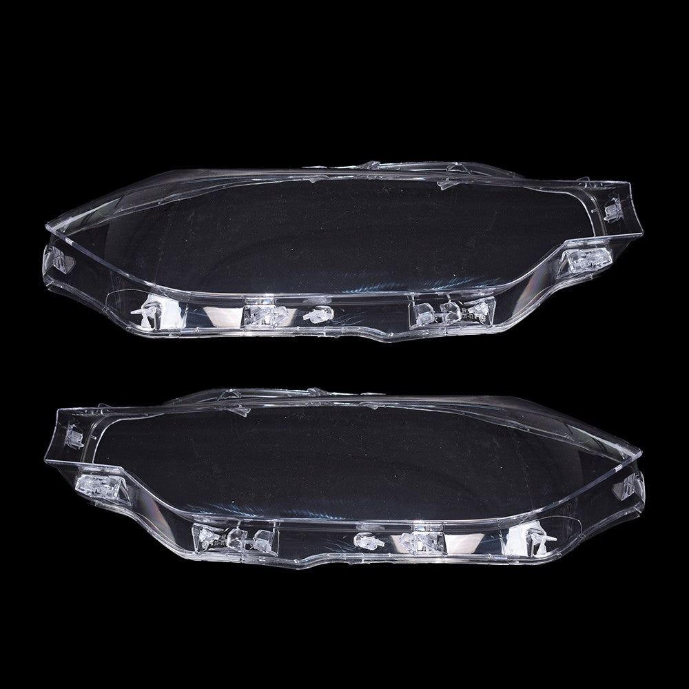 A Pair Left&Right Headlight Headlamp Lens Cover For BMW 3-Series F30 F35 2016-18