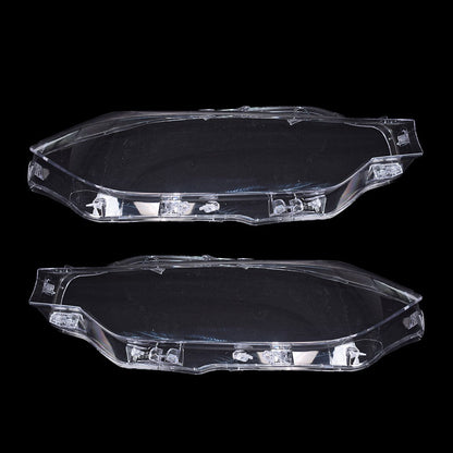 A Pair Left&Right Headlight Headlamp Lens Cover For BMW 3-Series F30 F35 2016-18