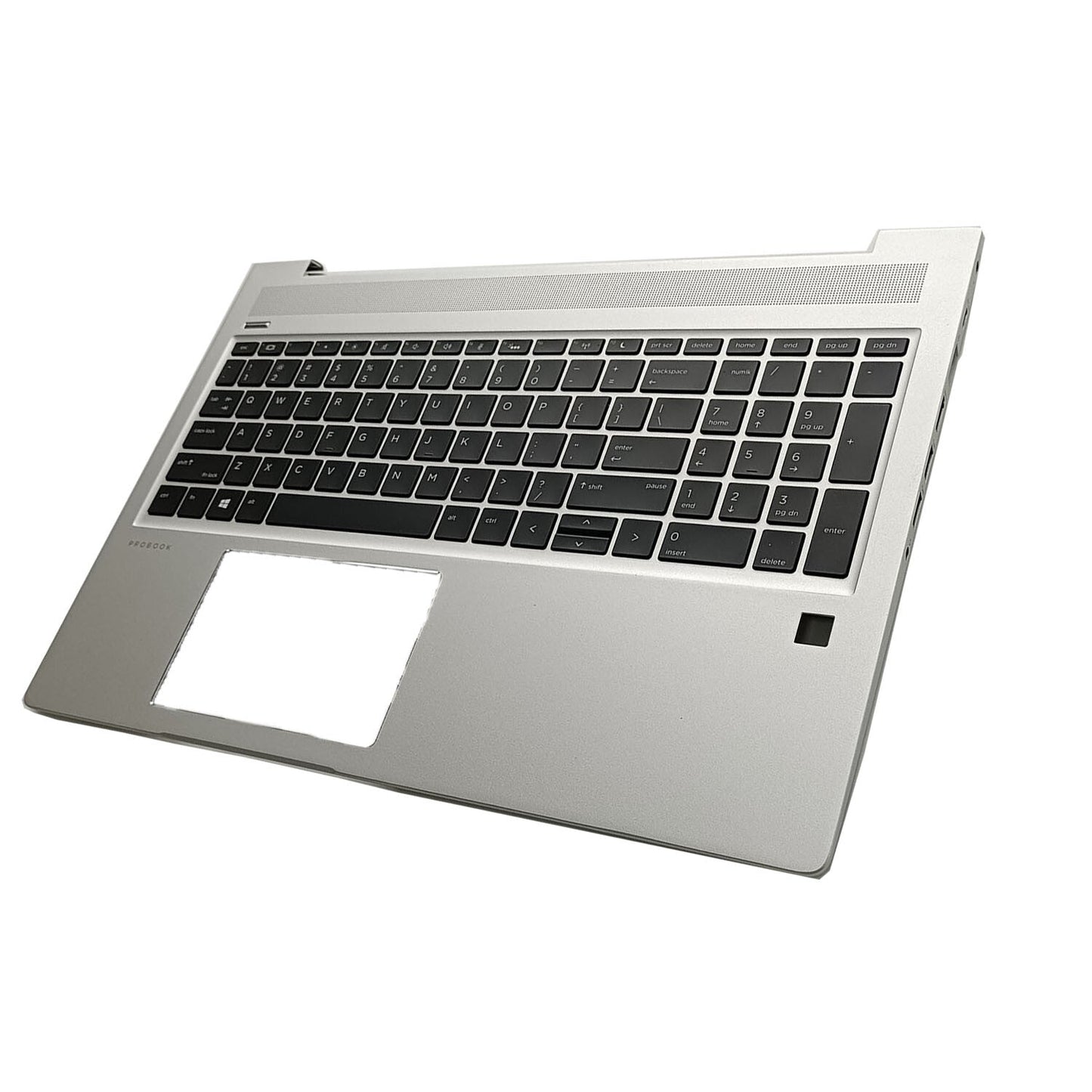 New Silver Palmrest w/ Backlit Keyboard L45090-001 For HP ProBook 450 G6 450 G7