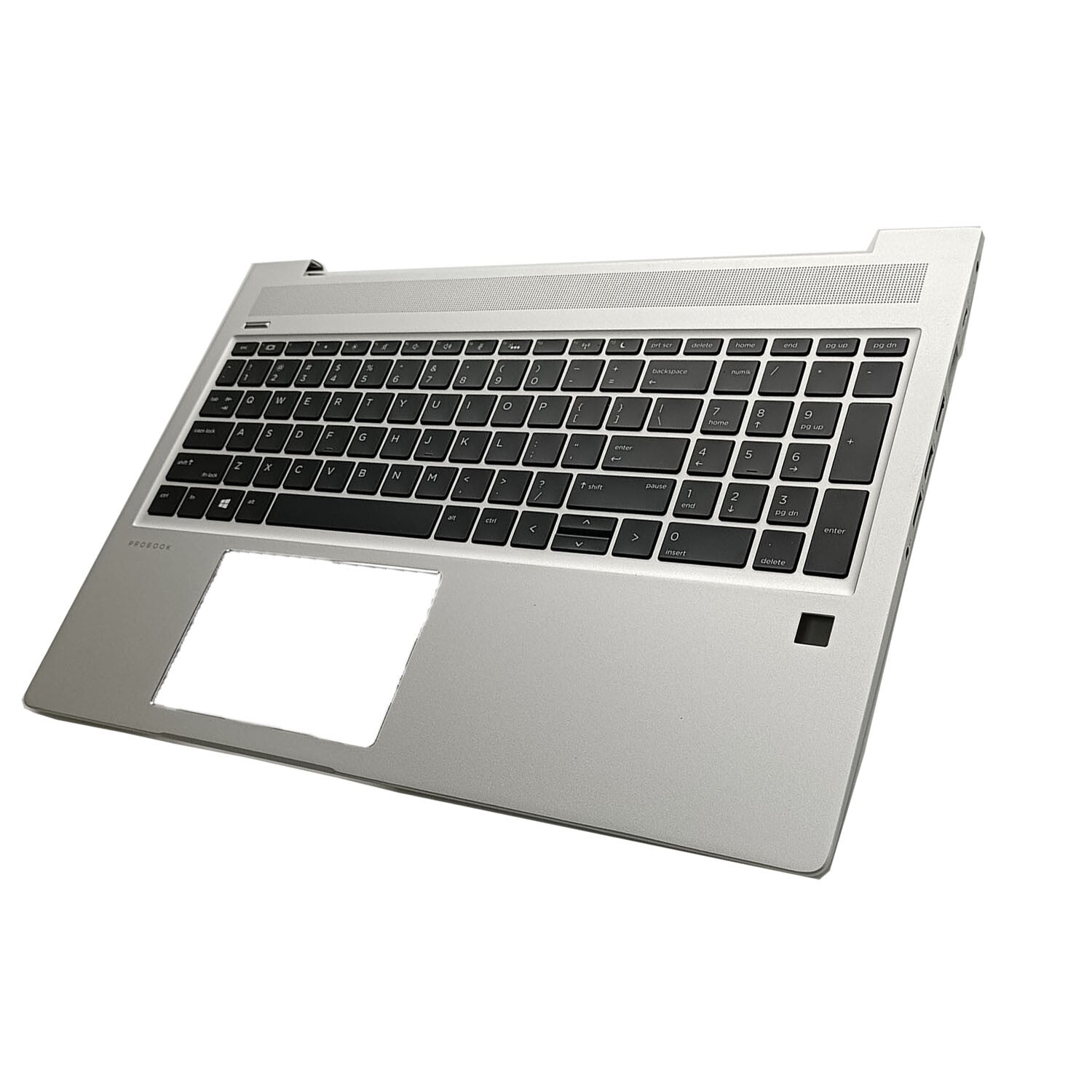 New Silver Palmrest w/ Backlit Keyboard L45090-001 For HP ProBook 450 G6 450 G7