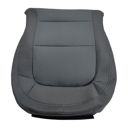 Driver Side Bottom Cloth Seat Cover Dark Gray For 2015 - 2022 Chevy Colorado