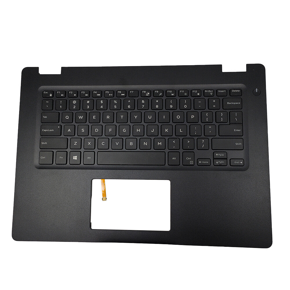 New Palmrest W/Backlit Keyboard For Dell Latitude 3490 E3490 Upper Case MMC2D US