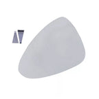 Driver Left Side Mirror Glass with Plate for Porsche for Panamera 2010 2016