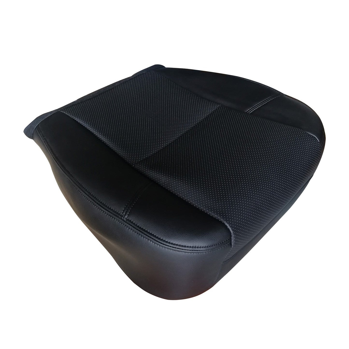 For 2007 2008-2014 Cadillac Escalade Driver Side Bottom Leather Seat Cover Black