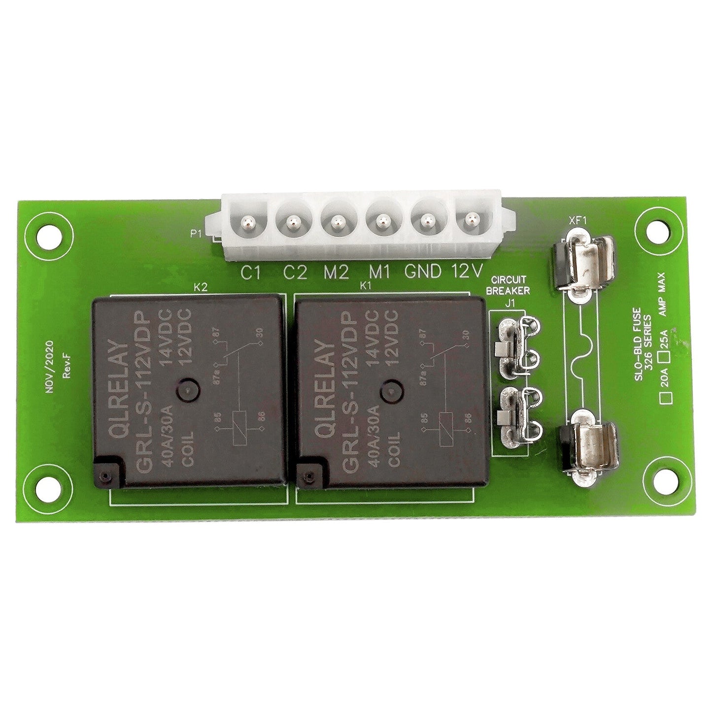 RV Power Gear 140-1130Relay Control Board 246063 for Power Gear Slide Out System