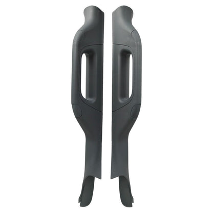 Left+Right For 11-16 Ford F350 F450 F550 A Pillar Grab Handle Interior Trim Gray
