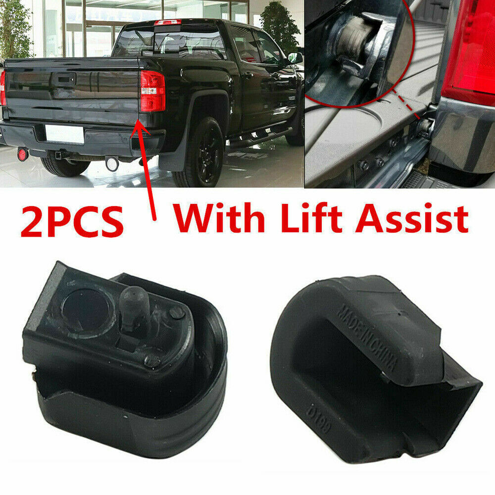 2x Fit For 2014-2020 Chevy Silverado 1500 Rear Right Tailgate Bushing w/ Assist