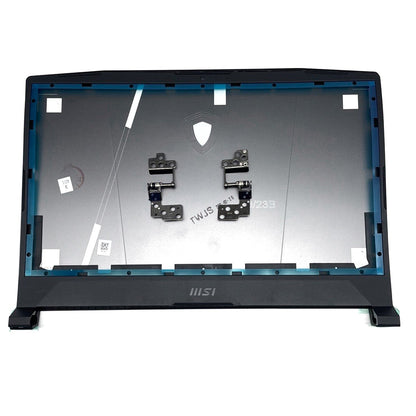 New Back Cover+Bezel Hinges For MSI Pulse GL66 Crosshair 15 MS-1581 Top Case Lid