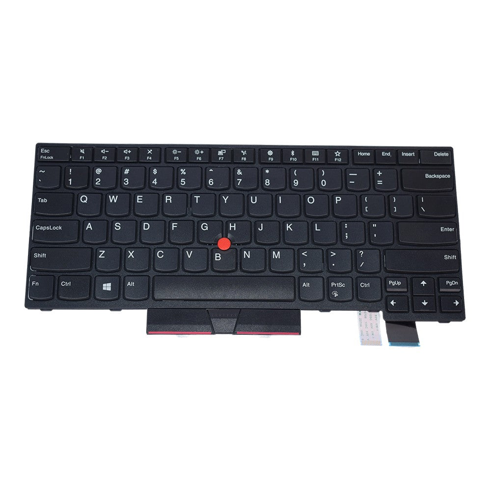Non-Backlit Keyboard Fit For Lenovo ThinkPad A485 T470 T480 Black 01AX446 New US