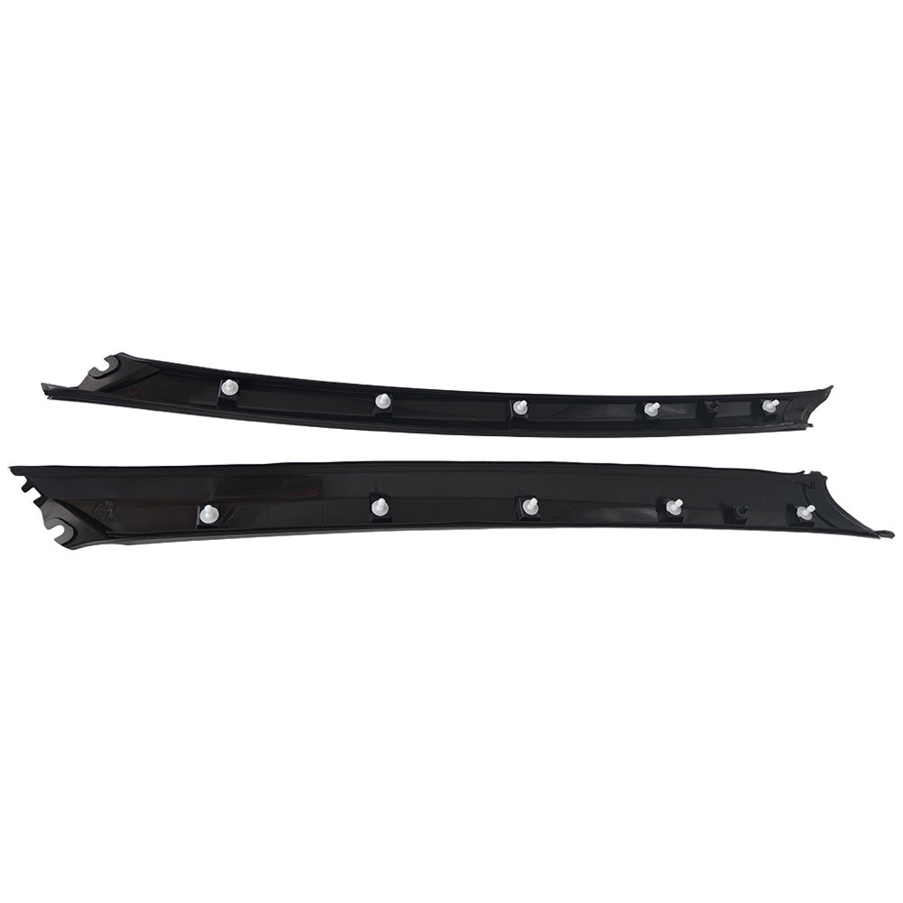 2PCS LH RH Front Windshield A Pillar Molding Trim For Nissan Maxima 2016-2020