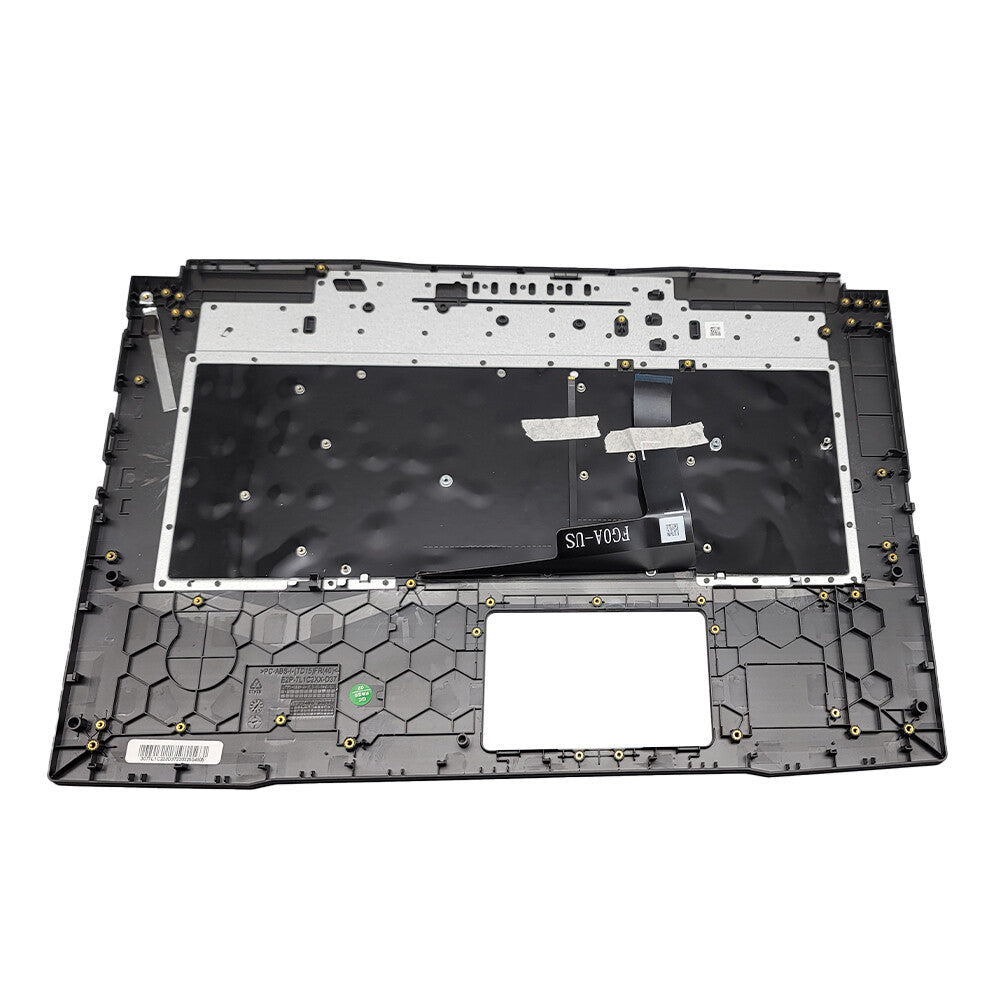 New For MSI Pulse GL76 11UDK SCK MS-17L1 Palmrest Upper Cover Backlit Keyboard