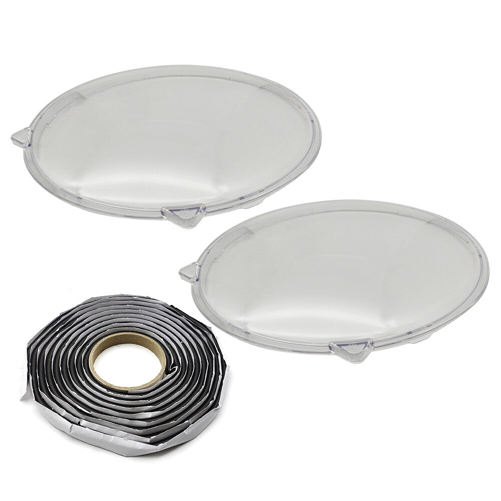 A Pair Front Headlight Lens Cover For 2020-2022 2023 Mercedes-Benz G-Class W464