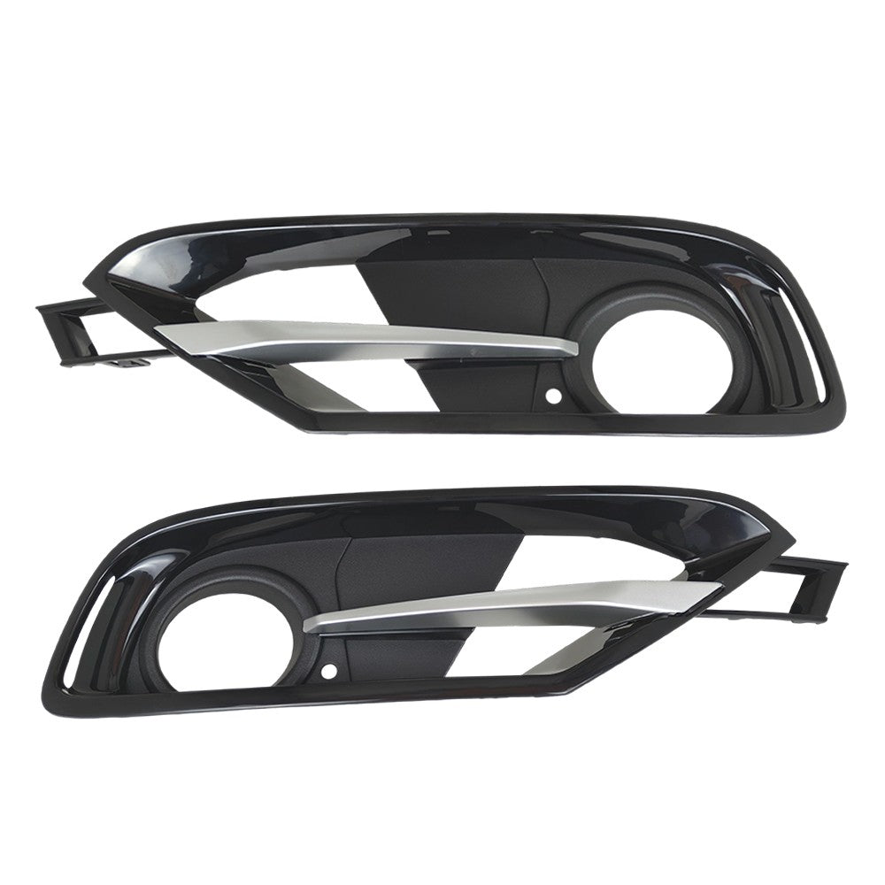 For BMW 3 Series F30 F31 4pcs Front Bumper Fog Light Lamp Grille Covers Trim