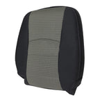 Driver Bottom & Top Cloth Seat Cover Gray For 2009-2012 Dodge Ram 1500 2500 3500