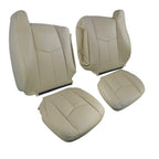 For 2003 2004-2006 Chevy Tahoe Suburban Driver Passenger Leather Seat cover Tan