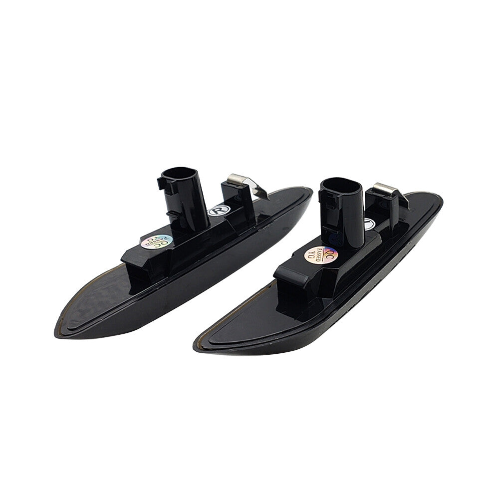 For BMW E60 E82 E90 E83 E92 E46 LED Marker Side Turn Signal Lights Dynamic Smoke