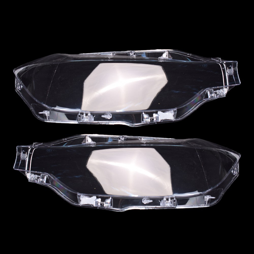 A Pair Left&Right Headlight Headlamp Lens Cover For BMW 3-Series F30 F35 2016-18