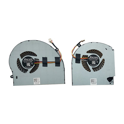 New For Dell Alienware 17 R4 R5 CPU and GPU Cooling Fan 4-Pin P31E ALW17C 04RFW1