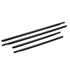 Front Rear Door Belt Glass Weatherstrip Seal for Nissan Sunny B13 Sentra
