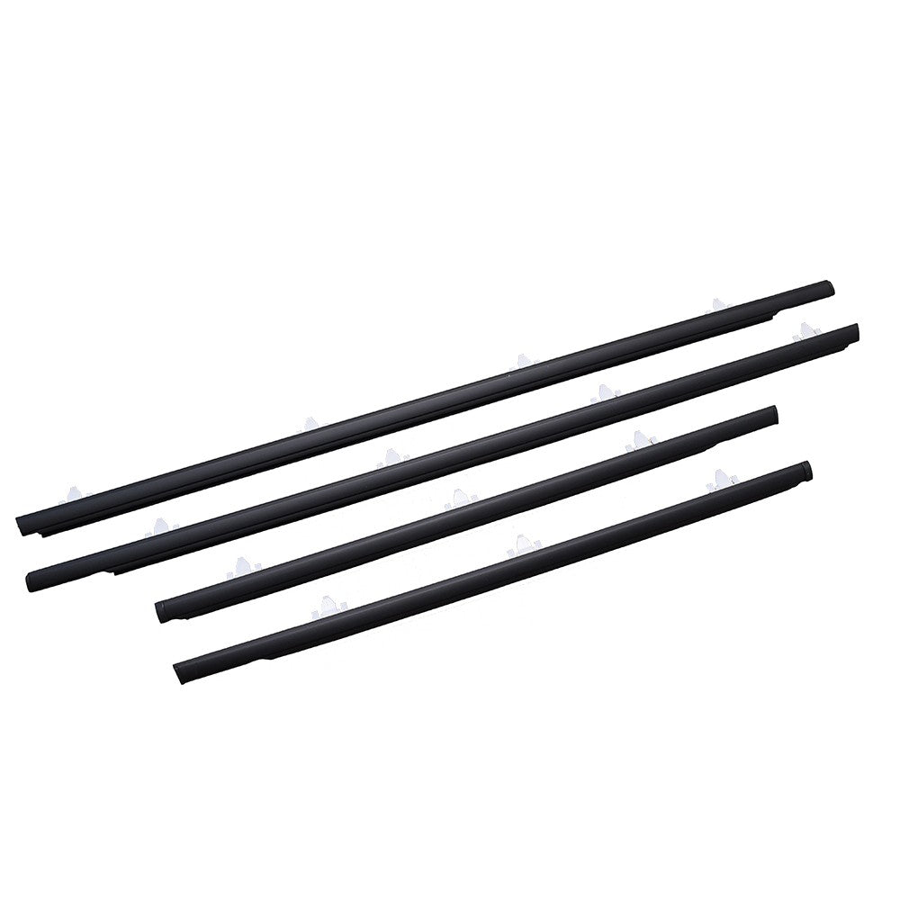 Front Rear Door Belt Glass Weatherstrip Seal for Nissan Sunny B13 Sentra