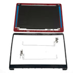 New For HP 15-DW 15-dw1083wm 15-DW1XX Back Cover & Hinges & Bezel Red M03725-001