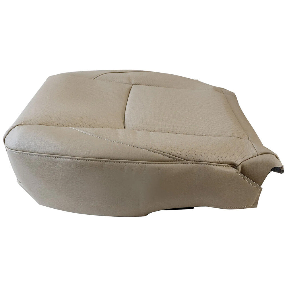 Leather Passenger Bottom Perforated Seat Cover Tan for Lexus ES350 2007 2012