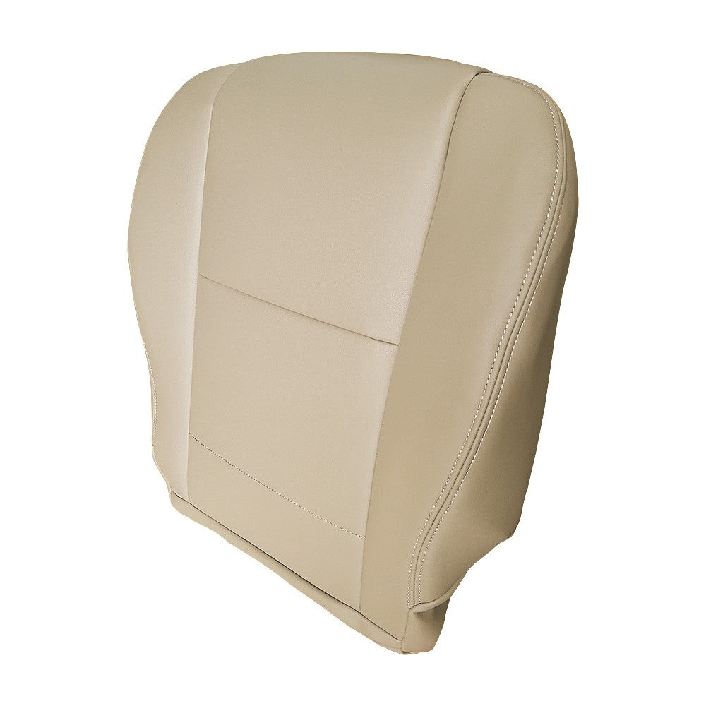 2000 to 2004 For Toyota Tundra Sequoia Driver Side Bottom Leather Seat Cover Tan