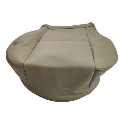Driver Side Bottom Leather Seat Cover Tan For 2000-2004 Toyota Tundra Sequoia