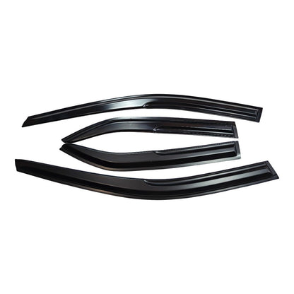 Window Visors Rain Guards For 2012-2017 Toyota Camry 3D Wavy M Style Ş
