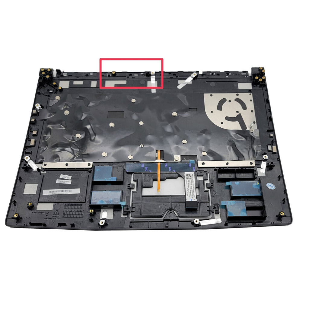 For MSI GF65 9SD 9SE 10SD MS-16W1 Palmrest Backlit Keyboard Upper Case Black US
