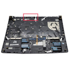 For MSI GF65 9SD 9SE 10SD MS-16W1 Palmrest Backlit Keyboard Upper Case Black US