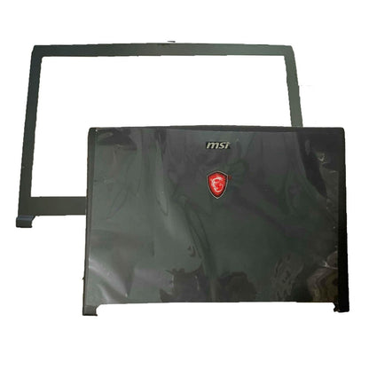 NewBlack Lid Back Cover & Bezel For MSI GE72 GE72VR 6RF 7RF Pro MS-1791 MS-1794