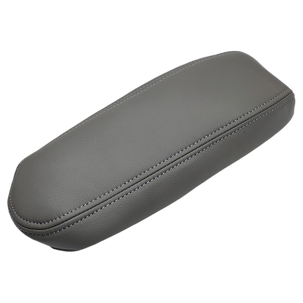 Armrest leather Cover Gray For 2002 2003- 2007 Ford F250 F350 Lariat