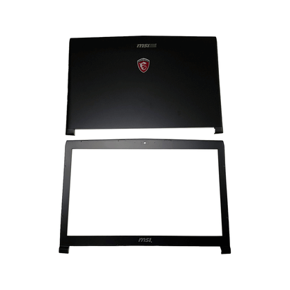 New LCD Back Cover+Front Bezel For MSI GL72 GP72 MS-1795 MS-1796 MS-1799 MS-179B