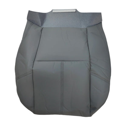 Driver Bottom Leather Seat Cover Gray For 2011-2012 Chevy Tahoe & Suburban